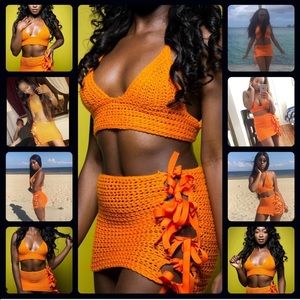 CUSTOM 2 Piece Crochet Set